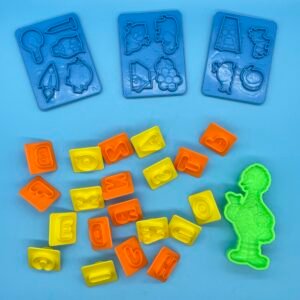 Play-Doh - Sesame Street ABC Company Parts From 1992