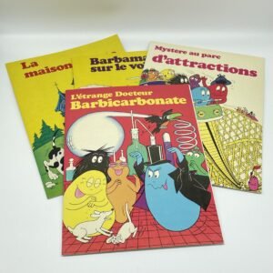 Barbapapa Lot of 4 French Books from 1982 and 1983