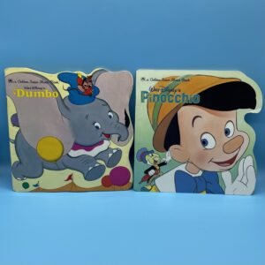 Walt Disney Golden Super Shape Book Lot