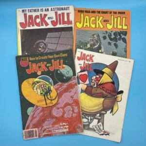 Jack and Jill Magazine - 1970s Lot of 4