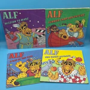 Alf Picture Book Lot from 1987