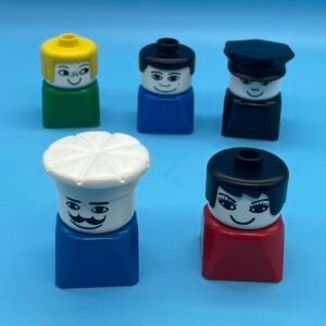 Lego DUPLO Vintage Square People Lot