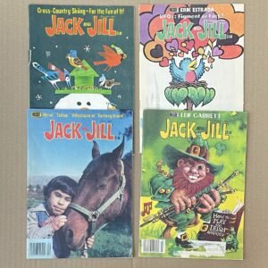 Jack and Jill Magazine - 1980 Lot of 4