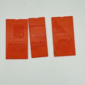 Tomy Little Van Rubbing Plates set of 3