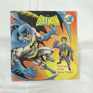 Batman- The Case of the Sticky Fingers - 1990 Golden Look-Look Book