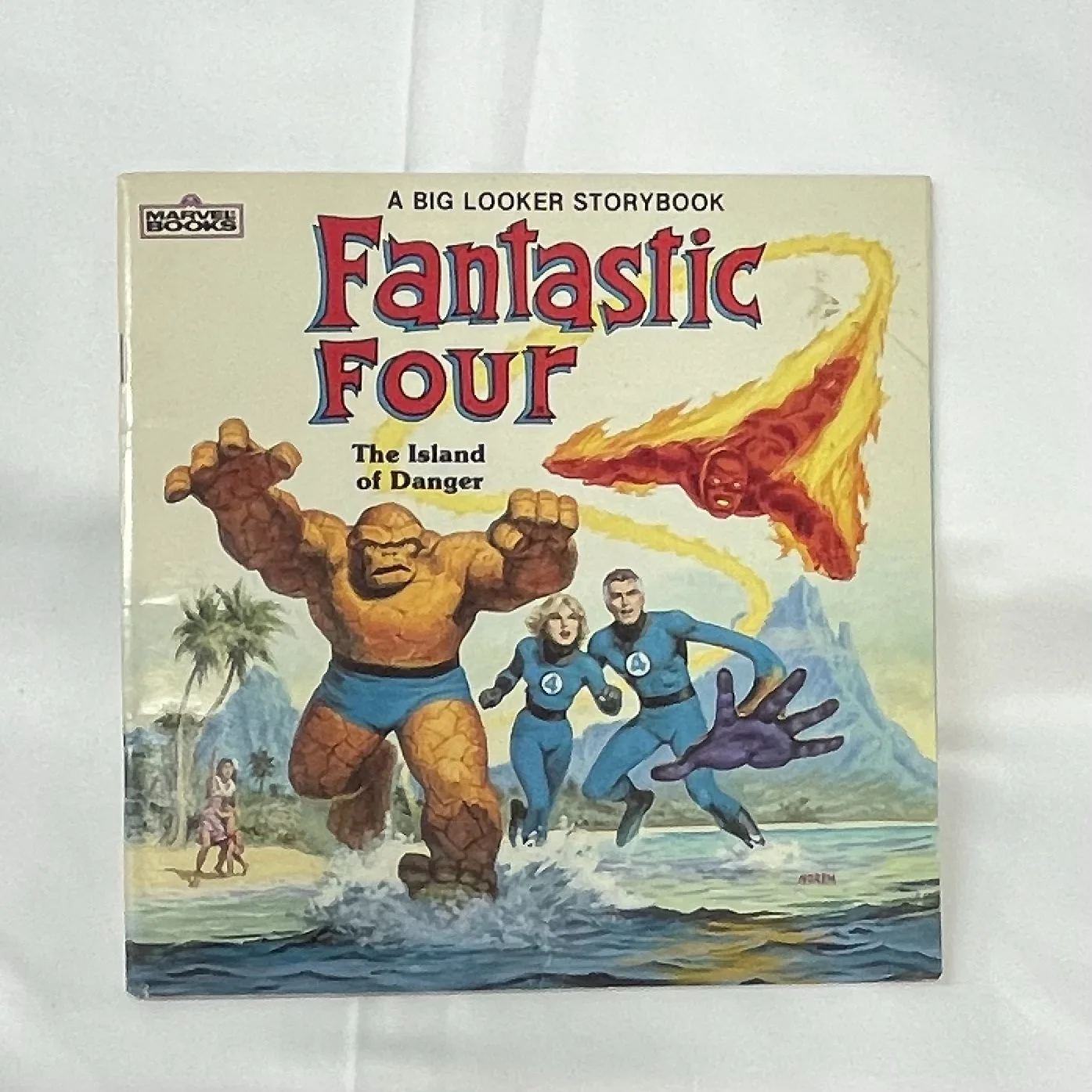 Fantastic Four- The Island of Danger 1984 book
