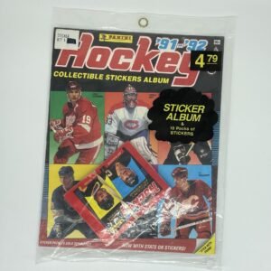 NHL Hockey Collectible Sticker Album Starter Set 1991-92 - Sealed