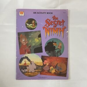 Secret of Nimh - Whitman 1982 activity book