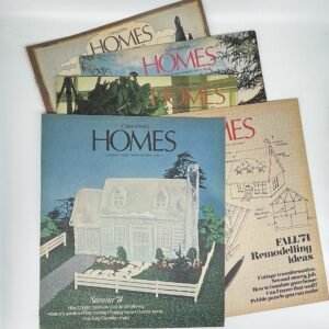 Canadian Homes Magazine - 5 issues from 1974-1976