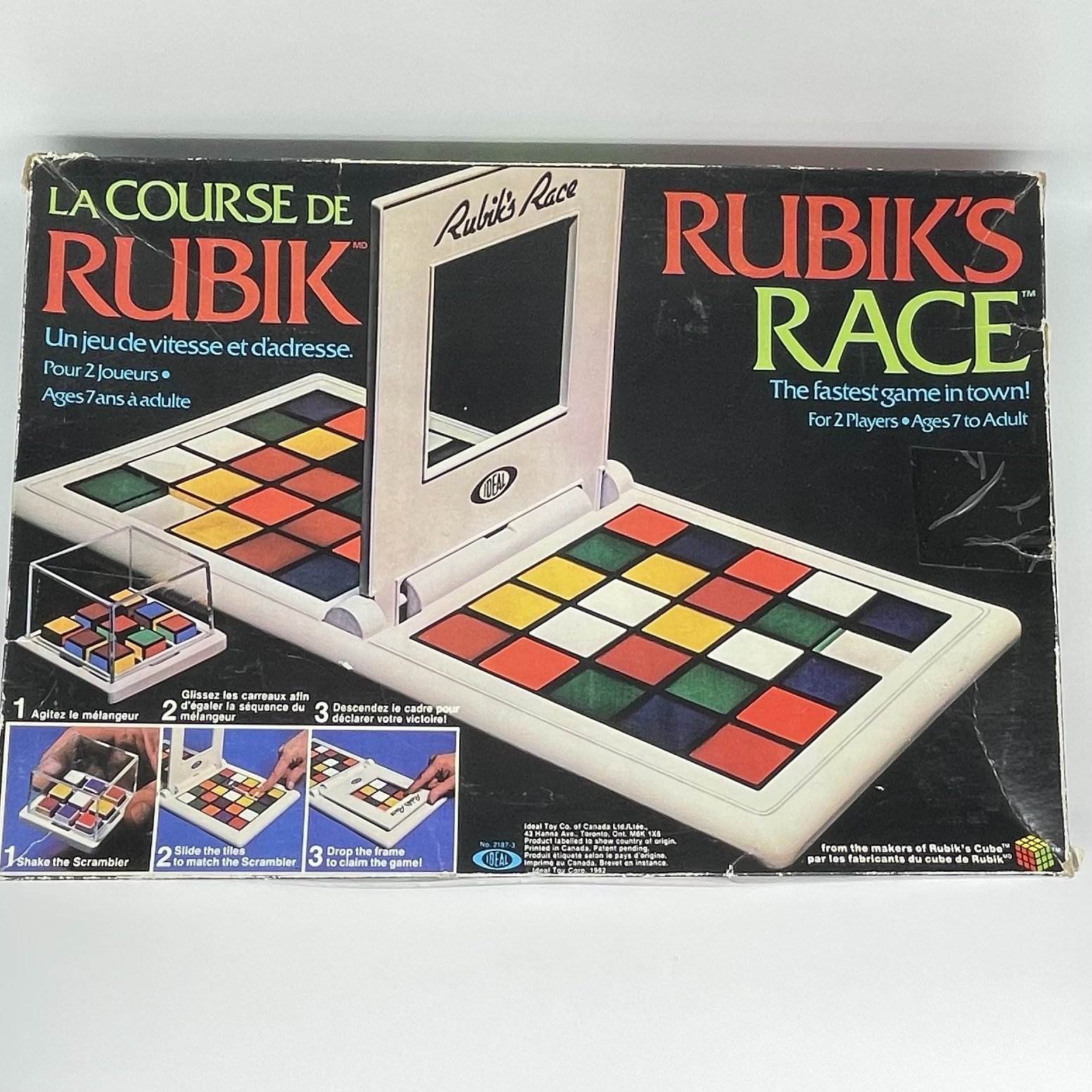 Rubik’s Race game 1982 - SellingThings.ca