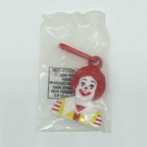 McDonald’s Ronald Keychain Clip 1988 Sealed
