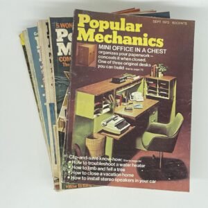 Popular Mechanics Magazine - 7 issues from the early 1970s
