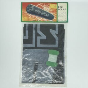 UFO Solar inflatable flying toy probably from 1970s. Sealed