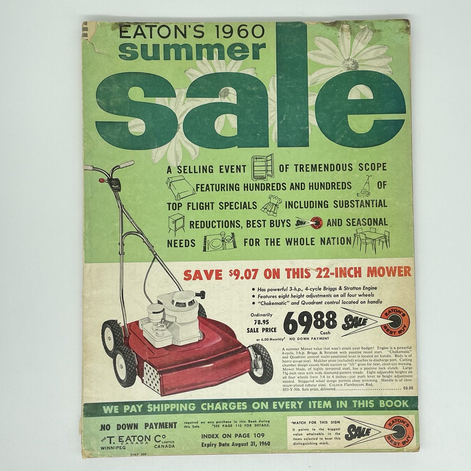 Eaton's 1960 Catalogue - Summer Sale