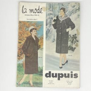 Dupuis Catalogue - La Mode - Automne-Hiver 1960-61