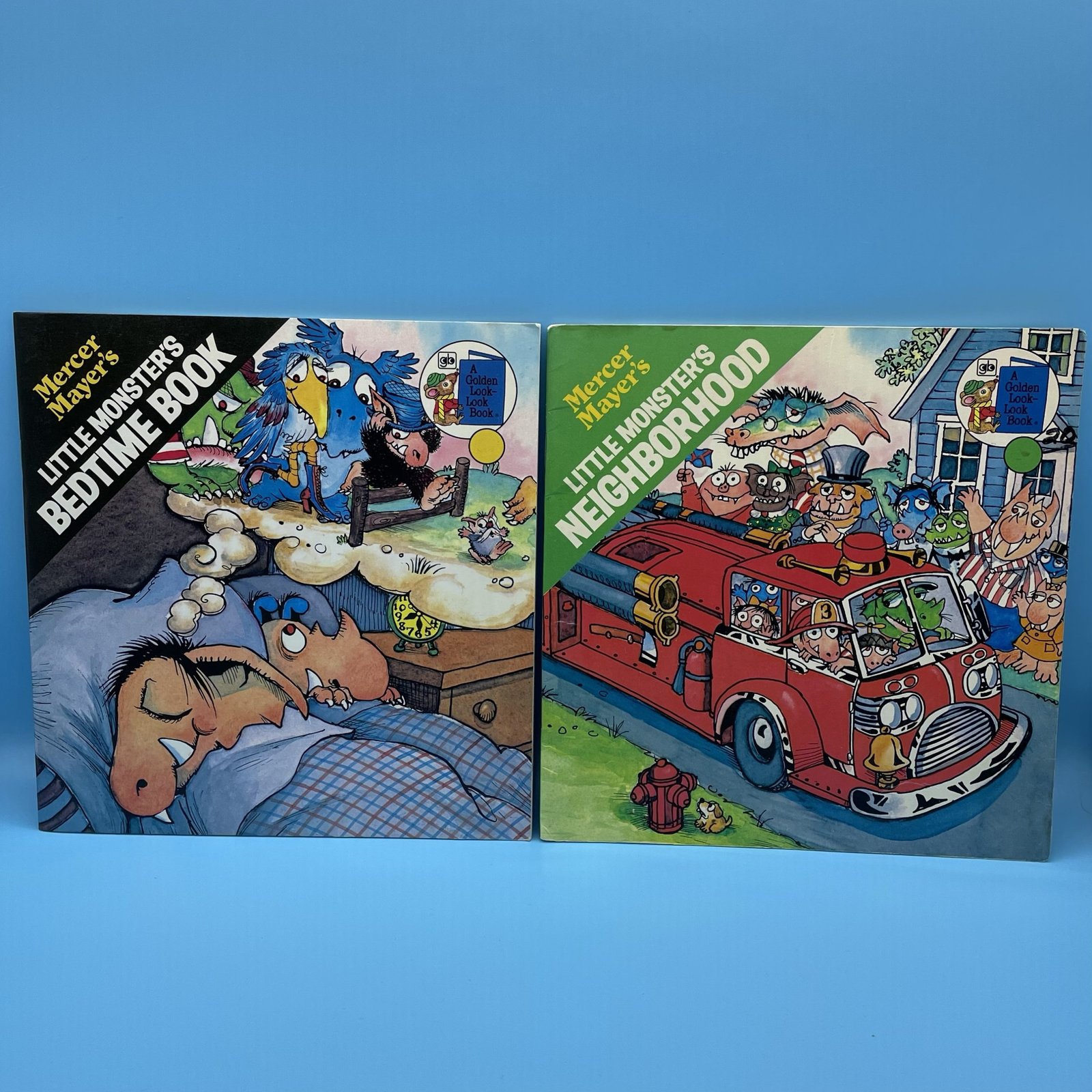 Little Monster Golden Look-Look Book Lot