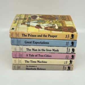 Illustrated Classics by Moby Books 1983 lot of 6 books