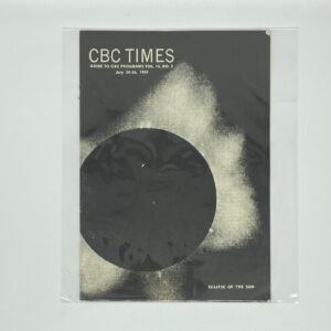 CBC Times - Jul 20 1963 Eastern Edition