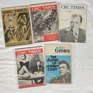 CBC Times - 5 Prairie Edition issues from 1961-1968