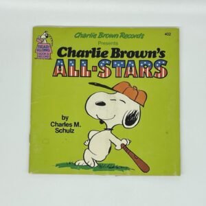 Charlie Brown’s All-Stars 1978 read-along book and record