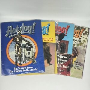 Hot Dog Magazine lot of 4 from 1980-1983