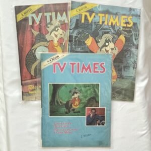 Raccoons - TV Times Ottawa Citizen Lot of 3 from 1984-1987