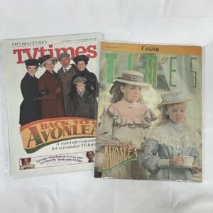 Road to Avonlea - TV Times Ottawa Citizen lot of 2 from 1991-1998