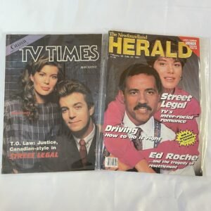 Street Legal - lot of 2 TV Magazines from 1987 and 1991