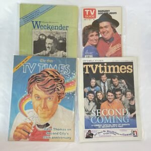 Second City - Lot of 4 TV Magazines from 1985-1998