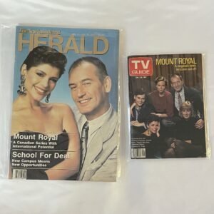 Mount Royal - Lot of 2 TV Magazines from 1988