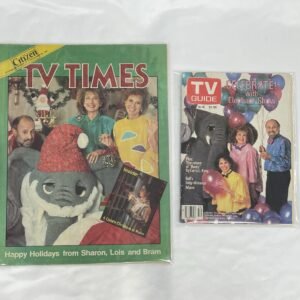 Elephant Show - Lot of 2 TV Magazines from 1987-1988