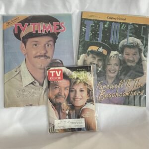 Beachcombers - Lot of 3 TV Magazines from 1984-1990
