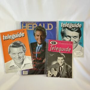 Tommy Hunter - Lot 3 - 4 TV Magazines from 1967-1987