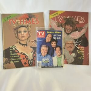 Royal Canadian Air Farce - Lot of 3 TV Magazines from 1982-1996