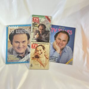 Al Waxman - Lot 3 - 4 TV Magazines from 1977-1984