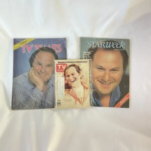 Al Waxman - Lot 2 - 3 TV Magazines from 1977-1984