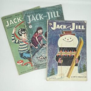 Jack and Jill Magazine - 1953-1957 Lot of 3