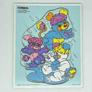 Popples - Dancing in the Rain Wooden puzzle by Playskool 1986