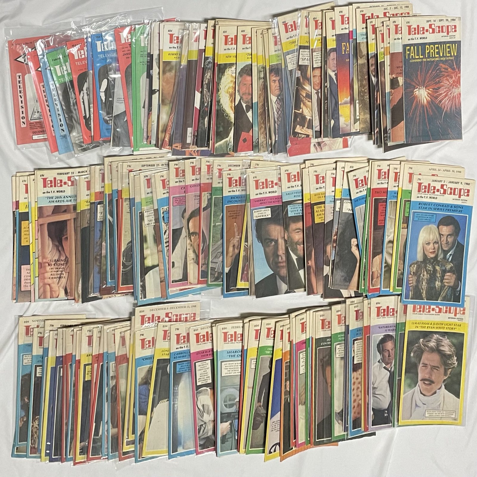 Tele-Scope Vernon BC - 173 issues from 1978-1989