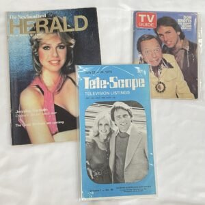 Three’s Company TV Magazine Lot 1 - 3 issues from 1979-1981