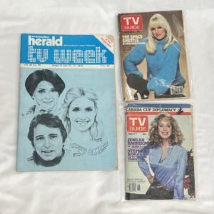 Three’s Company TV Magazine Lot 2 - 3 issues from 1978-1981