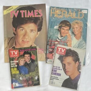 Growing Pains - TV Magazine Lot of 4 issues from 1985-1988