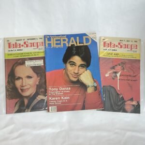 Who’s the Boss - TV Magazine Lot 2 - 3 issues from 1985-1988
