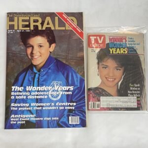 Wonder Years - TV Magazine Lot 1 - 2 issues from 1990