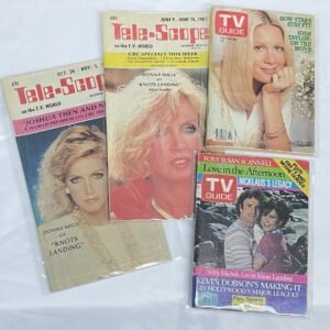 Knots Landing - TV Magazine Lot 2 - 4 issues from 1981-1986