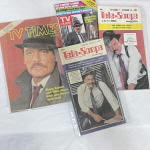 Mike Hammer - TV Magazine Lot of 4 issues from 1984-1989