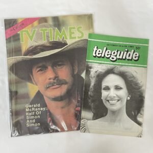 Simon & Simon - TV Magazine Lot of 2 issues from 1983