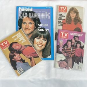 Mork & Mindy - TV Magazine Lot 1 - 4 issues from 1978-1981