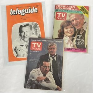 Quincy - TV Magazine Lot 1 - 3 issues from 1978-1983
