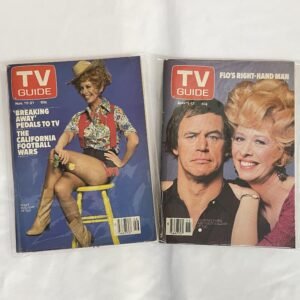 Flo - TV Magazine Lot of 2 issues from 1980-1981